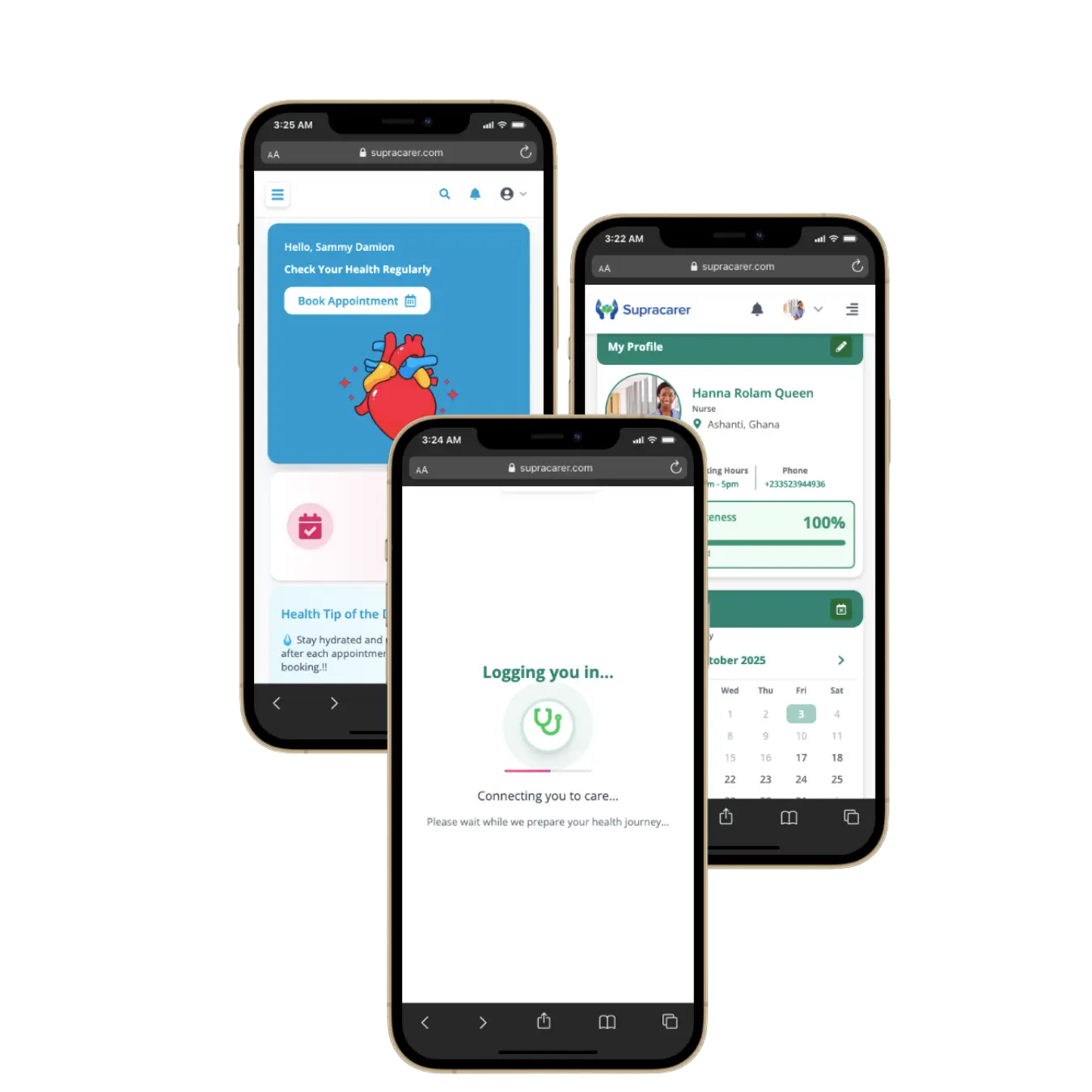 Supracarer Platform Interface